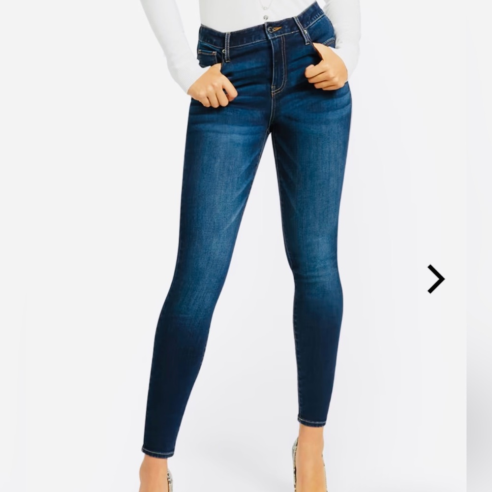 NY&C High-Waisted Curvy Skinny Jeans